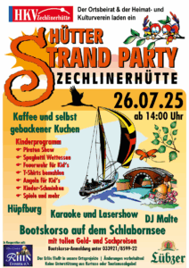 Plakat_Huetter_Strand_Party_2025